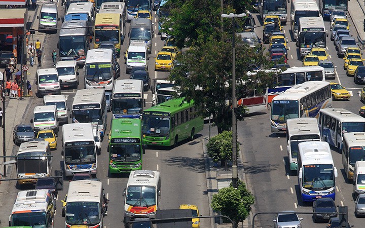 Rio là thành phố có mật độ ách tắc giao thông cao thứ 4 thế giới.