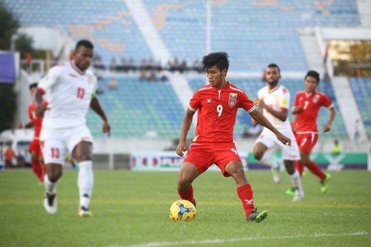 Aung Thu là niềm hy vọng số 1 của u22 Myanmar tại SEA Games. Ảnh: Siam