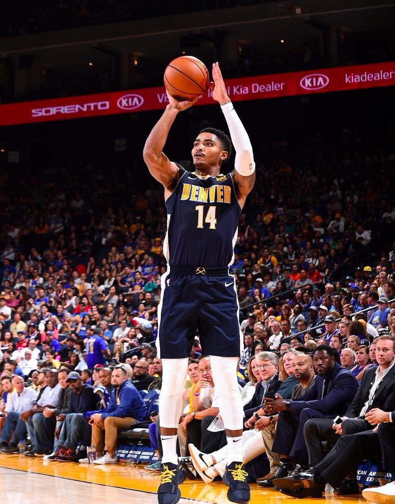 Trong một ngày thăng hoa, Gary Harris với 25 điểm dắt đã dẫn dắt Denver Nuggets đi tới chiến thắng. 