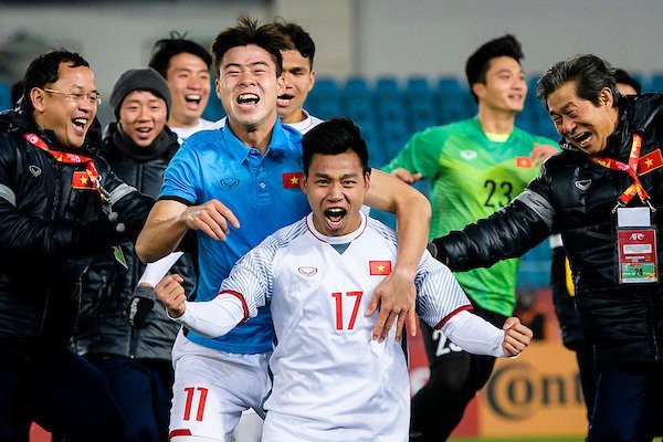 Hình ảnh: U23 Việt Nam và Uzbekistan tranh ngôi vương trong hiệp phụ