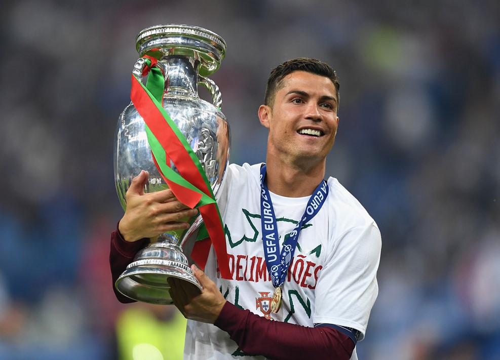 Đội trưởng ĐT Bồ Đào Nha Cristiano Ronaldo.