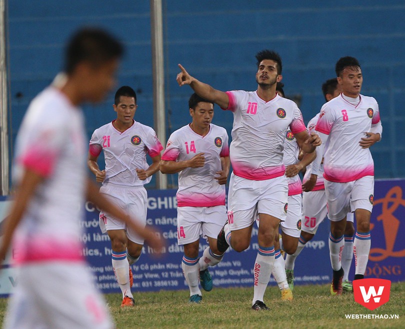 Các con số thống kê đang nghiêng về Sài Gòn FC trong hành trình đến ngôi vô địch V.League? Ảnh: Hải Đăng.