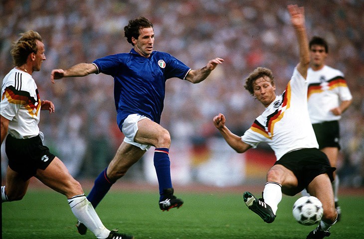 EURO 1988: Tây Đức 1-1 Italia