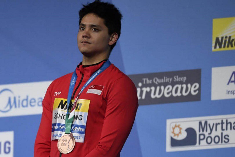 Joseph Schooling được kỳ vọng sẽ thâu tóm HCV ở các nội dung tham dự tại SEA Games 29. Ảnh: ST