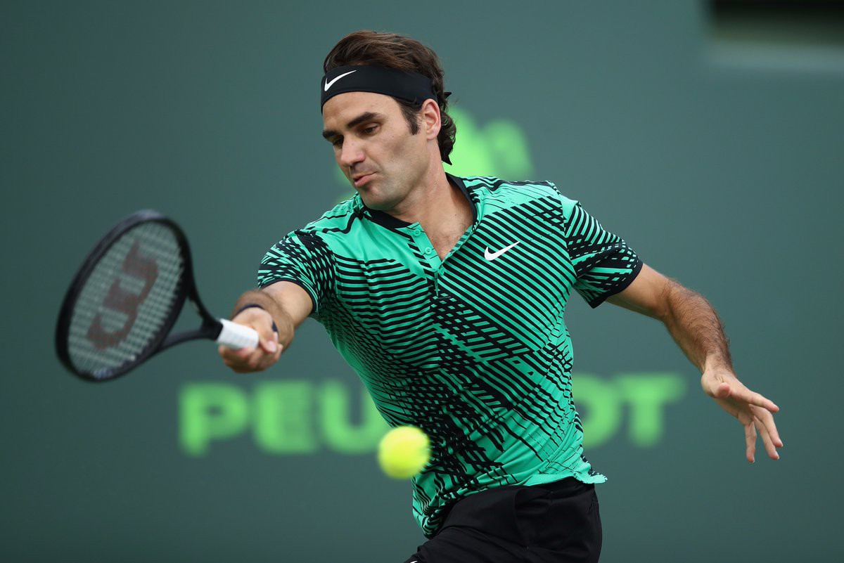 Roger Federer tiến vào vòng 3 Miami Open 2017.
