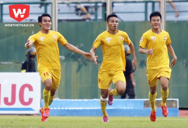 Lê Văn Thắng từng là ''thần tài'' trong màu áo Hải Phòng FC. Ảnh: Anh Khoa.