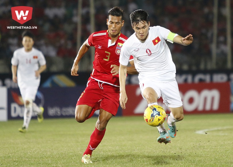 Tiền đạo Lê Công Vinh đã có 2 pha lập công tại AFF Cup 2016.