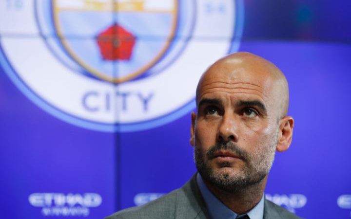 HLV Pep Guardiola. 