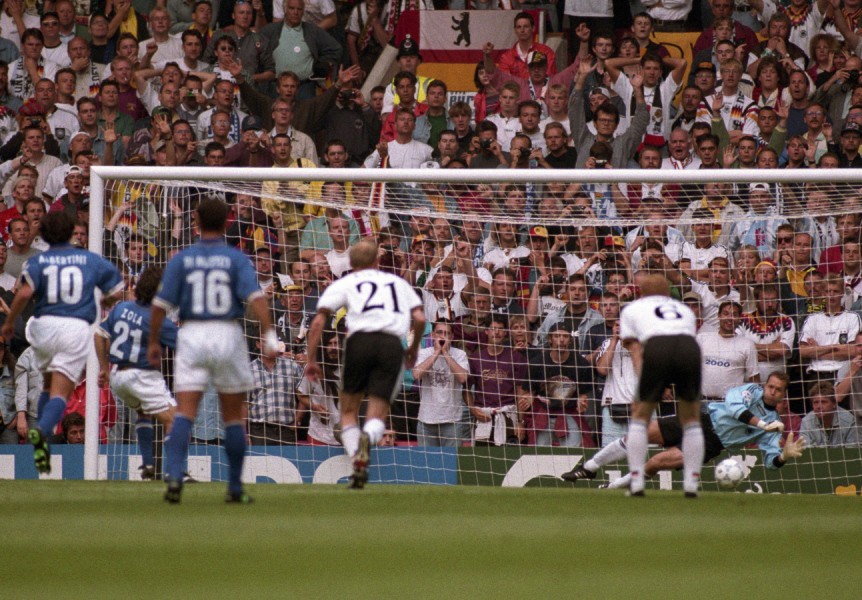 EURO 1996: Italia 0-0 Đức