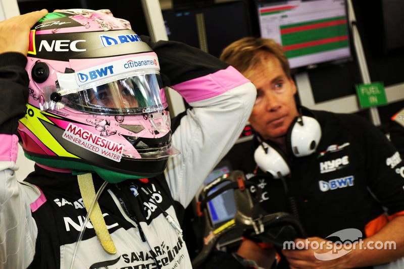 Tay đua Sergio Perez của đội Force India