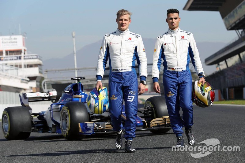 Hai tay đua độ Sauber: Marcus Ericsson và Pascal Wehrlein