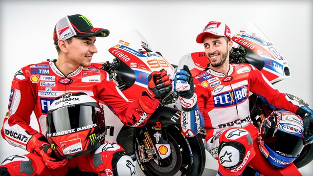 Vinh quang của Ducati Team tại mùa giải MotoGP 2017 đặt cả vào 2 tay đua trẻ
