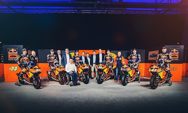 Lực lượng hùng hậu của KTM MotoGP 2017