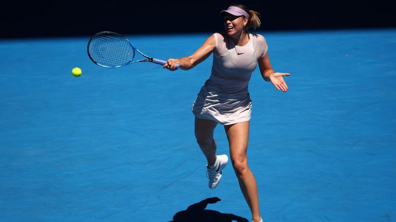 Hình ảnh: Sharapova tập luyện miệt mài cho ngày trở lại