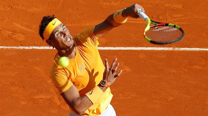 Hình ảnh: Nadal thắng dễ Aljaz Bedene ở vòng 2 Monte Carlo Master