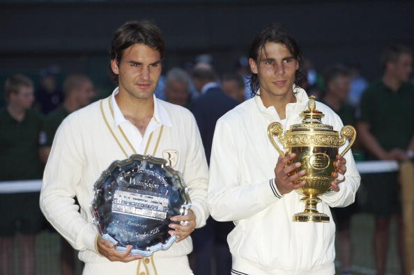 Nadal đánh bại Federer tại chung kết Wimbledon 2008 trong trận đấu kinh điển