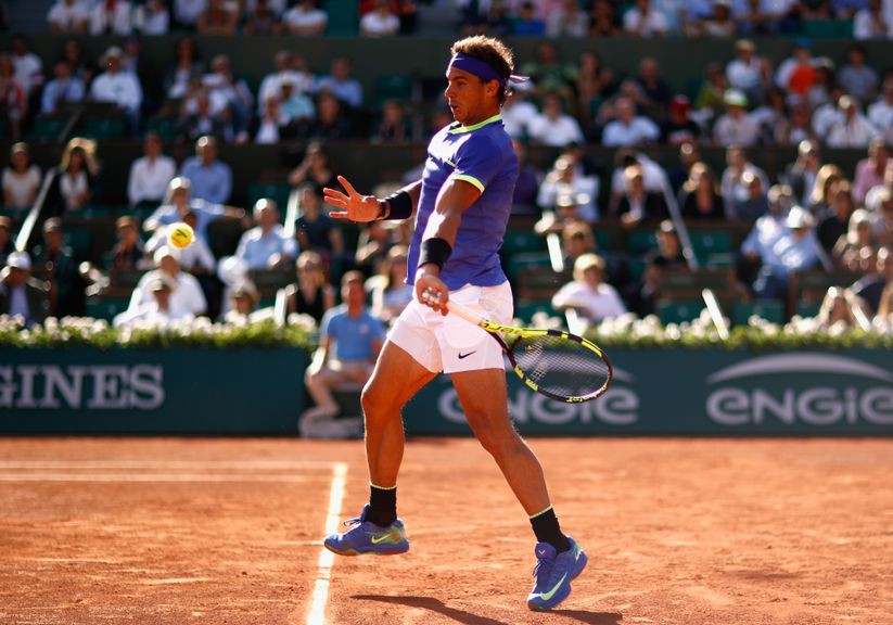 Nadal nâng tầm cú thuận tay theo thời gian