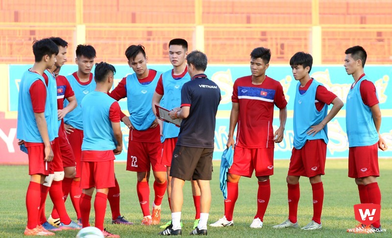 Nếu chơi tốt tại World Cup U20, các tuyển thủ U20 Việt Nam dễ lọt vào ''mắt xanh'' của hàng chục lò đào tạo trên khắp thế giới. Ảnh: Quang Thịnh.