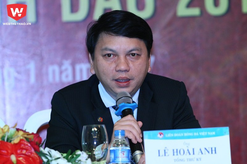 Tổng thư ký VFF ông Lê Hoài Anh. Ảnh: Quang Thịnh.
