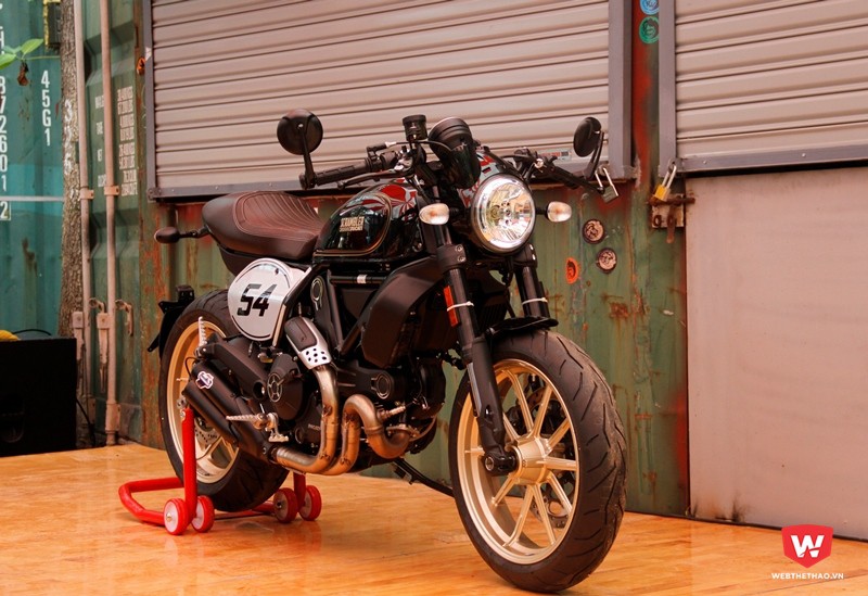 Ducati Scrambler Cafe Racer. Ảnh: Quang Thịnh.