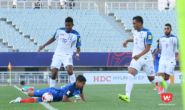 U20 Honduras được đánh giá cao hơn U20 Việt Nam nhưng cơ hội vào vòng trong của họ lại mong manh hơn. Ảnh: Quang Thịnh.