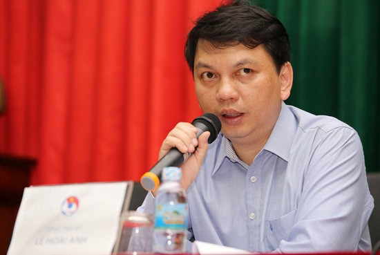 Tổng thư ký Lê Hoài Anh cho rằng thủ môn Nguyên Mạnh bị loại vì lý do chuyên môn. Ảnh: Internet.