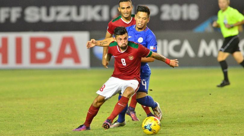 Lĩnh xướng 4 tiền vệ tấn công của Indonesia là cầu thủ gốc Hà Lan Stefano Lilipaly. Ảnh: 442