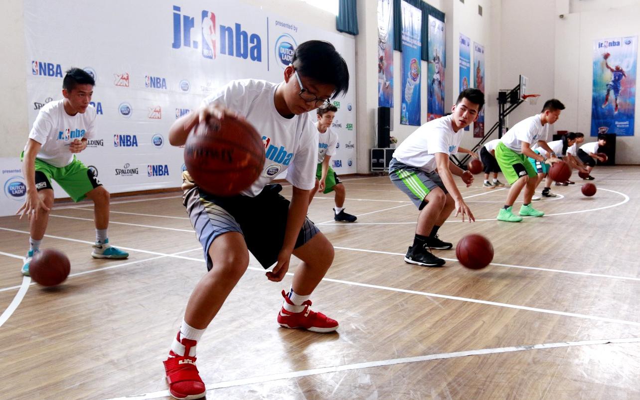 Điểm nhấn của Hội trại bóng rổ Jr.NBA 2017 là có thêm địa điểm tham dự tại Đà Nẵng. Ảnh: Jr.NBA.