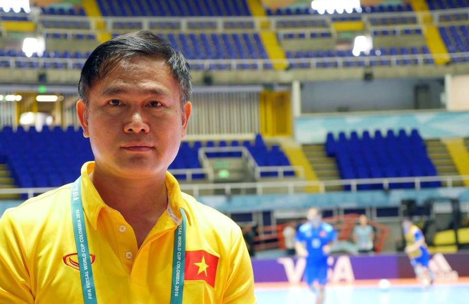 Ông Trần Anh Tú, ủy viên thường trực VFF phụ trách futsal. Ảnh: Quang Thắng.