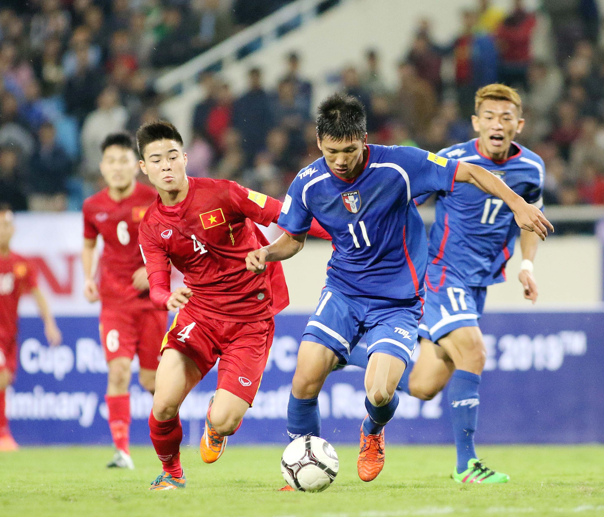 Tuyển Việt Nam chọn Đài Loan là ''quân xanh'' trước Vòng loại Asian Cup 