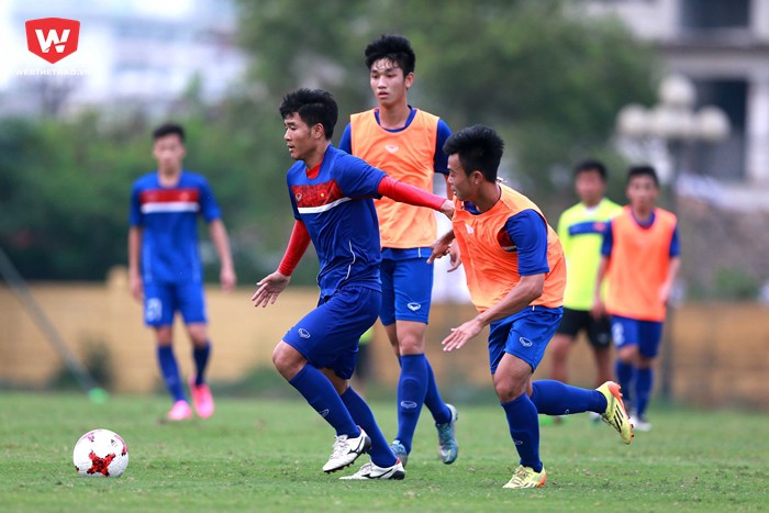 U20 Việt Nam vừa trải qua chuyến tập huấn bổ ích tại Đức. Ảnh Hải Đăng