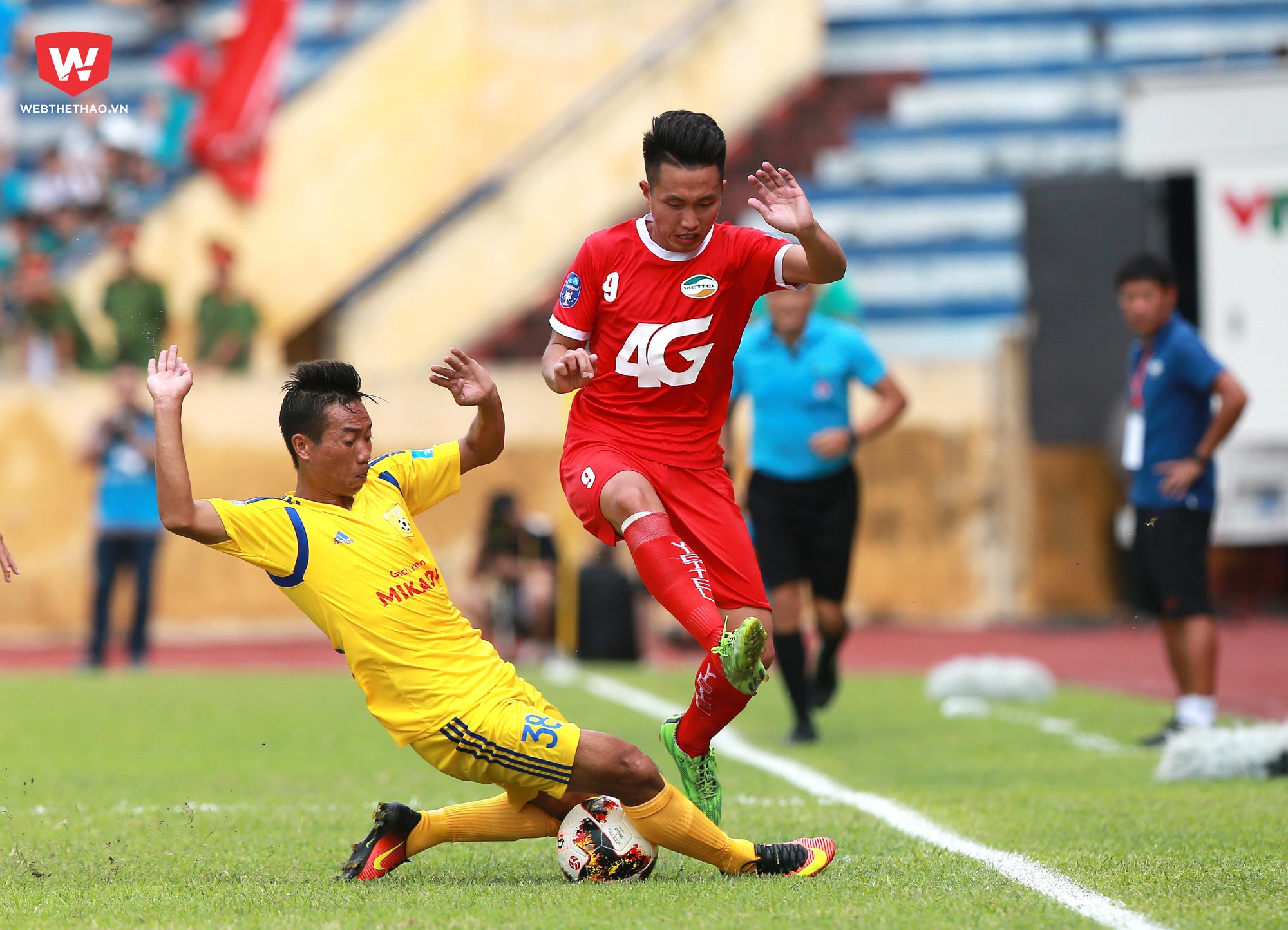 Nam Định sẽ có những bước thay đổi đáng kể về mặt cơ chế để có thể ''sống khoẻ'' ở V.League 2018. Ảnh Hải Đăng