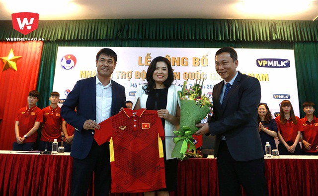 VPF Milk tài trợ dinh dưỡng cho U22 Việt Nam và các ĐTQG. Ảnh Hải Đăng