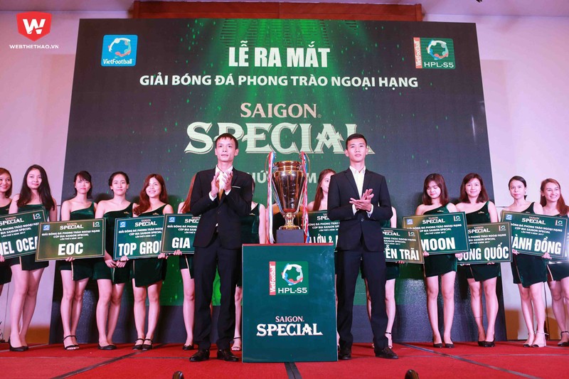 Giải ngoại hạng Cúp Bia Saigon Special lần thứ 5 sẽ được khởi tranh từ ngày 1/10 tại sân bóng C500. Ảnh Hải Đăng