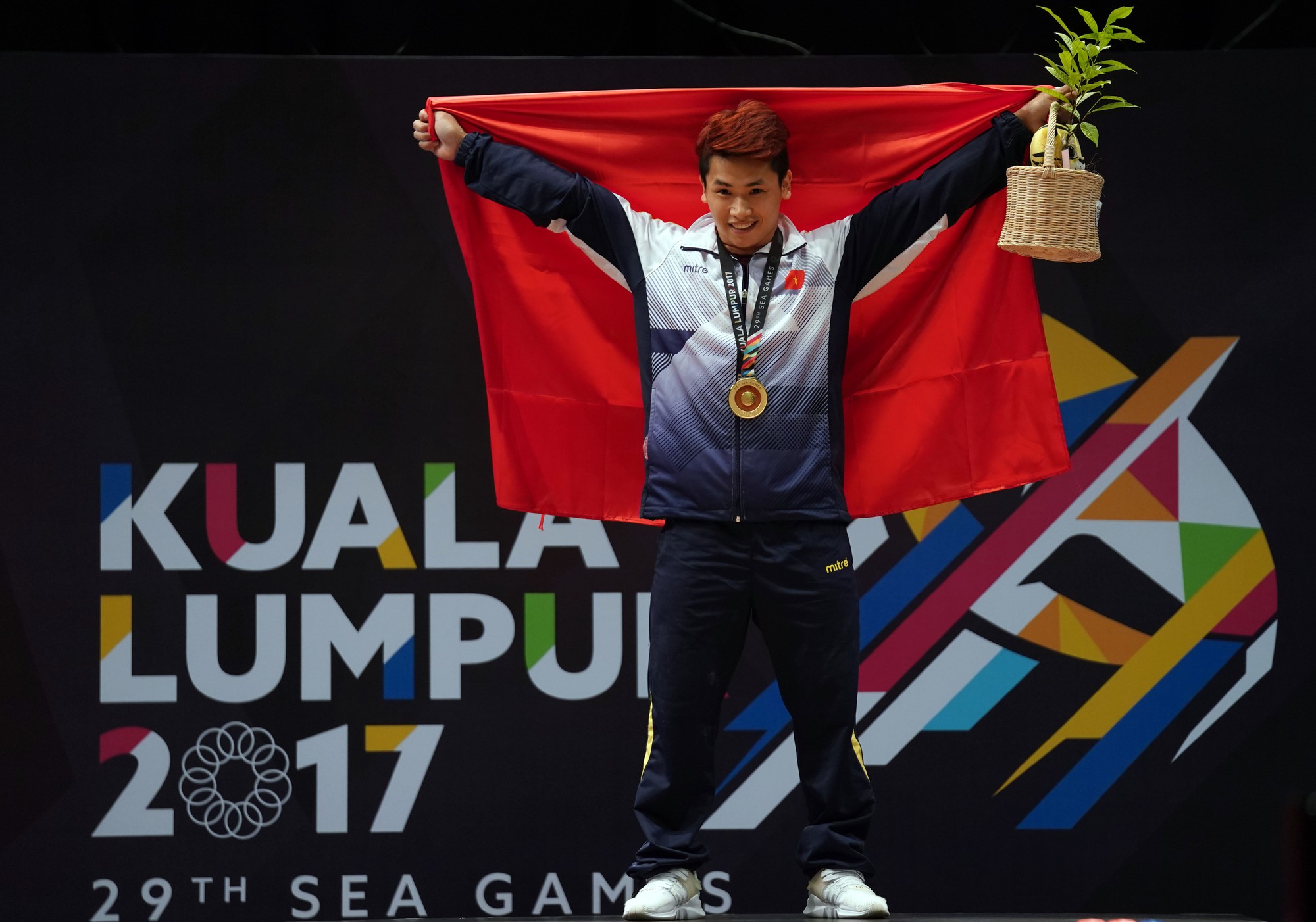 Trịnh Văn Vinh được kỳ vọng trở thành niềm hy vọng của Cử tạ Việt Nam tại Olympic 2020. Ảnh Hải Đăng