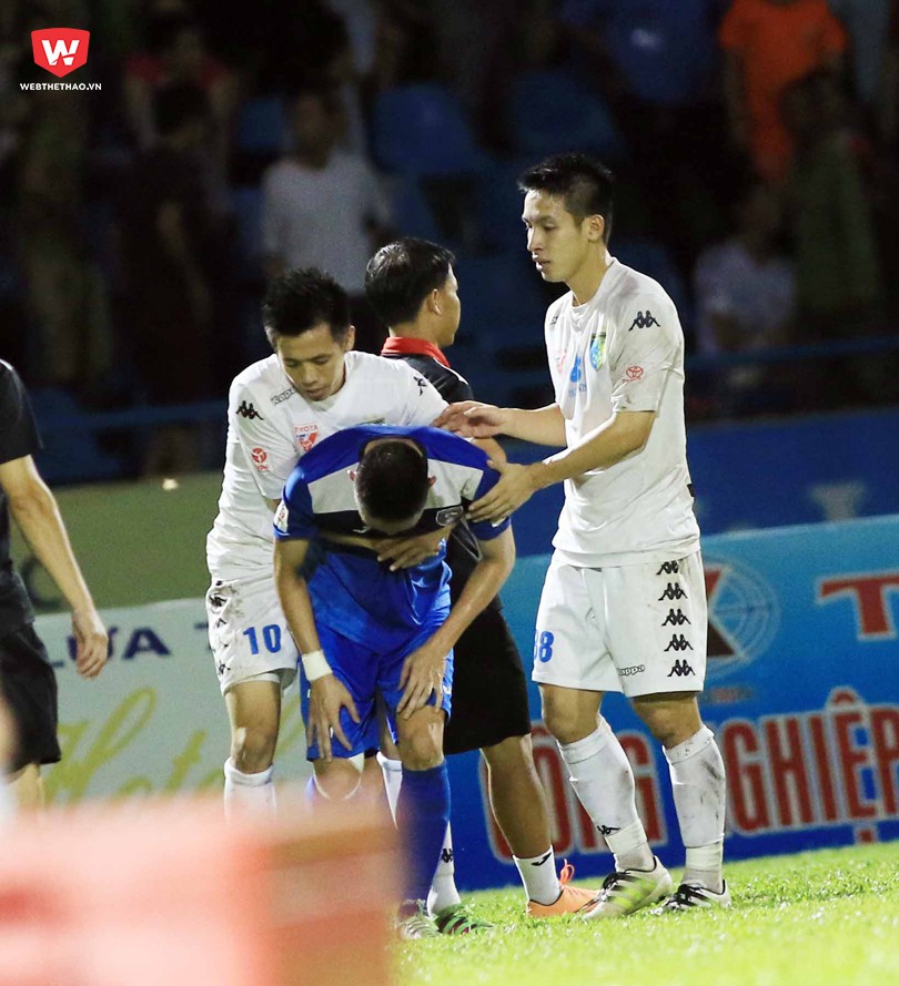 Trận ''chung kết'' T.Quảng Ninh - HN.T&T: Màn quảng bá cho V.League