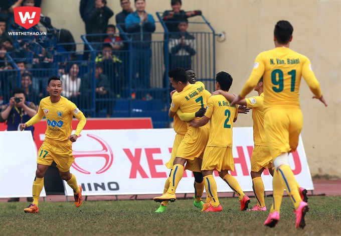FLC Thanh Hóa đang bay cao trên BXH V.League 2017. 