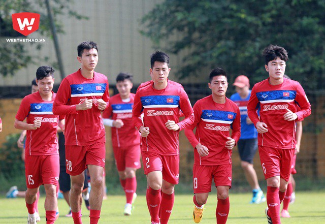 U22 Việt Nam được Liên đoàn bóng đá Hàn Quốc tạo điều kiện tốt nhất trước chiến dịch SEA Games 29. Ảnh Hải Đăng