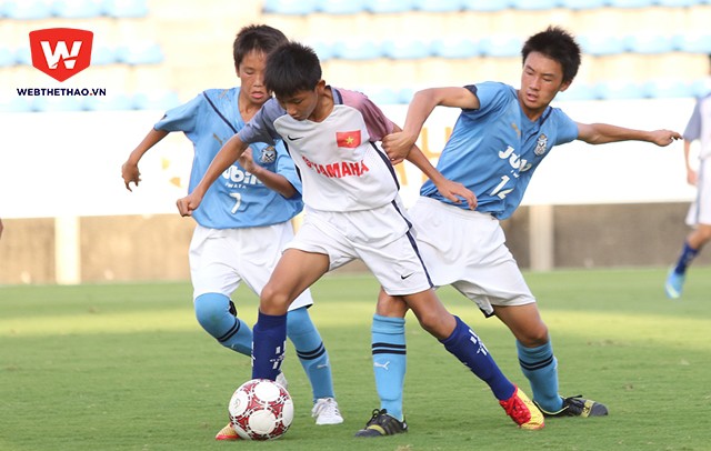 Chùm ảnh U.13 Yamaha trải nghiệm sân đấu dành cho J.League