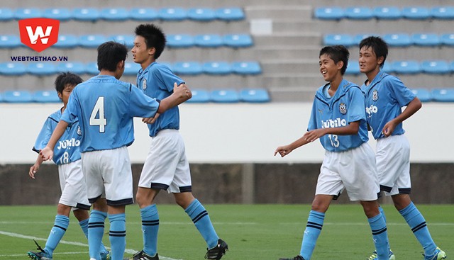 Chùm ảnh U.13 Yamaha trải nghiệm sân đấu dành cho J.League