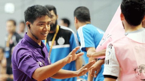 ''Vua áo đen'' Việt Nam được cầm còi tại VCK Futsal World Cup 2016