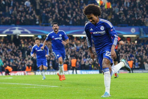 Willian đang là cầu thủ hay nhất của Chelsea từ đầu mùa