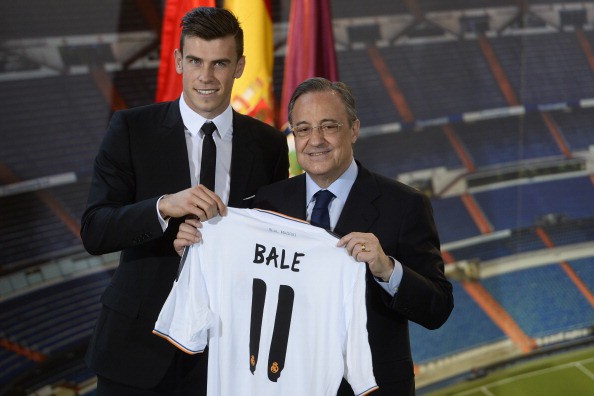 Gareth Bale trong ngày ra mắt Real Madrid