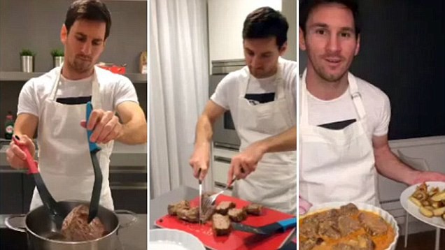 Messi là người có tâm hồn ăn uống