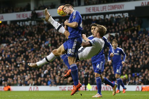 Tottenham và Chelsea chia điểm trong trận cầu không bàn thắng