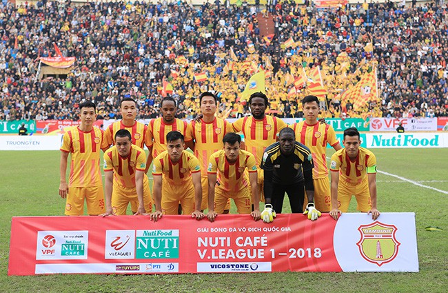 hình ảnh: Nam Định FC sẽ quyết tâm giành 3 điểm đầu tiên tại V.League 2018