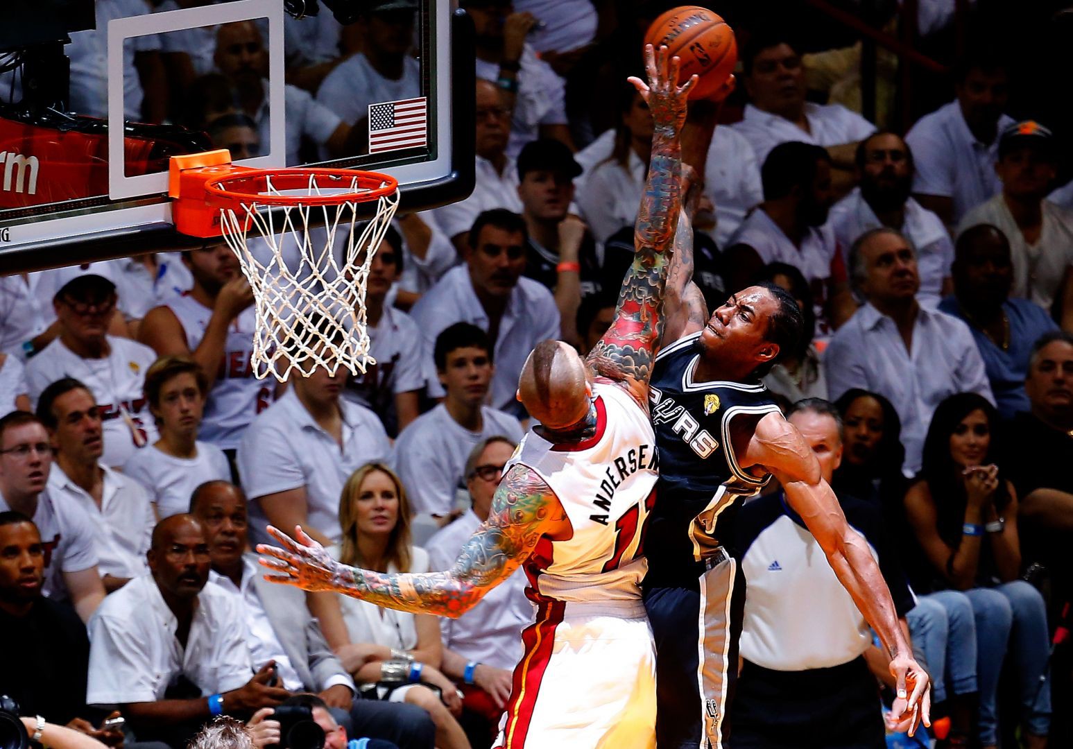 San Antonio Spurs Miami Heat - 1
