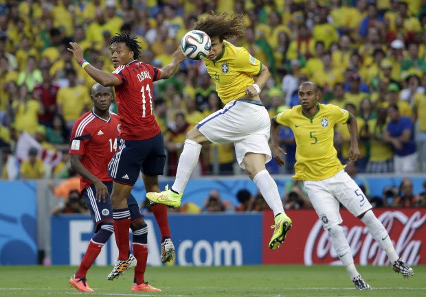 Brazil Soccer WCup Brazil Colombia