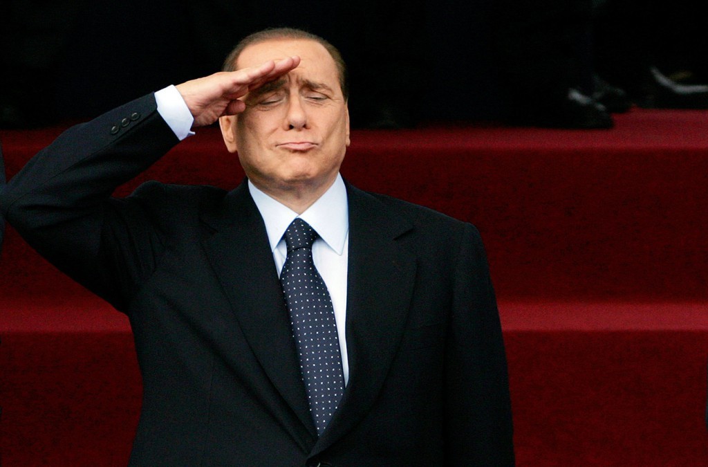 Silvio Berlusconi. Archives. SF