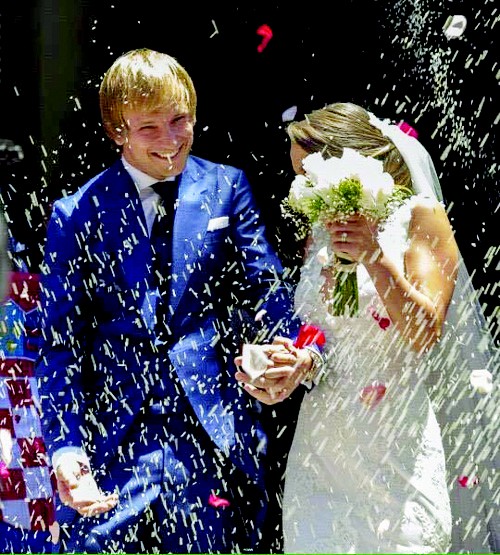 Đám cưới của Rakitic ở Seville.